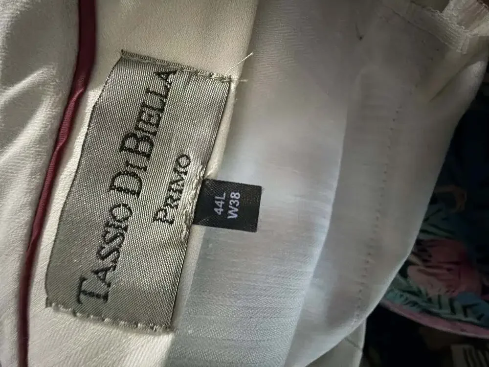 Tassio Di Biella Primo Gray Wool Blend Sport Coat Blazer